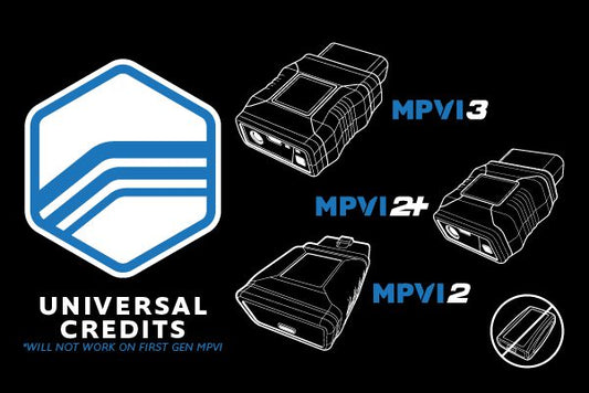 Universal Credits for HpTuners MPVI